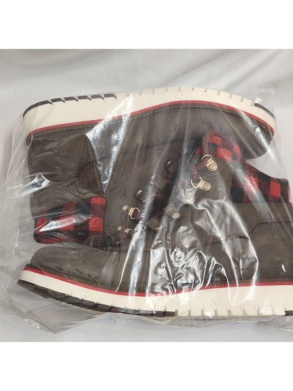Cole Haan Grand Explore Brown and Red Suede Boots (W Size 7.5) - Picture 14 of 14